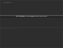 Tablet Screenshot of moteur.fr