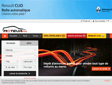 Tablet Screenshot of moteur.ma